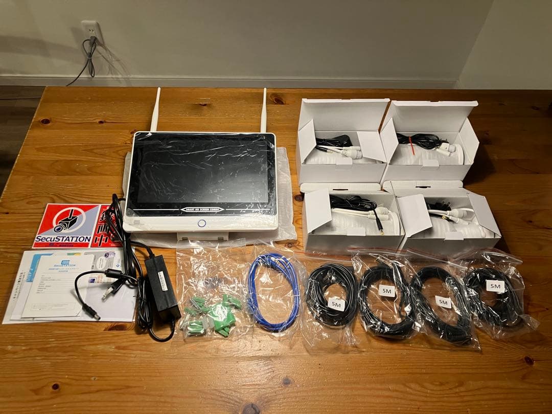 SecuSTATION ワイヤレス 防犯カメラセット