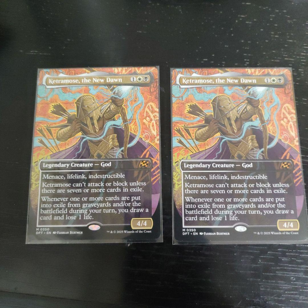 新たな夜明け、ケトラモーズ　英語2枚セット