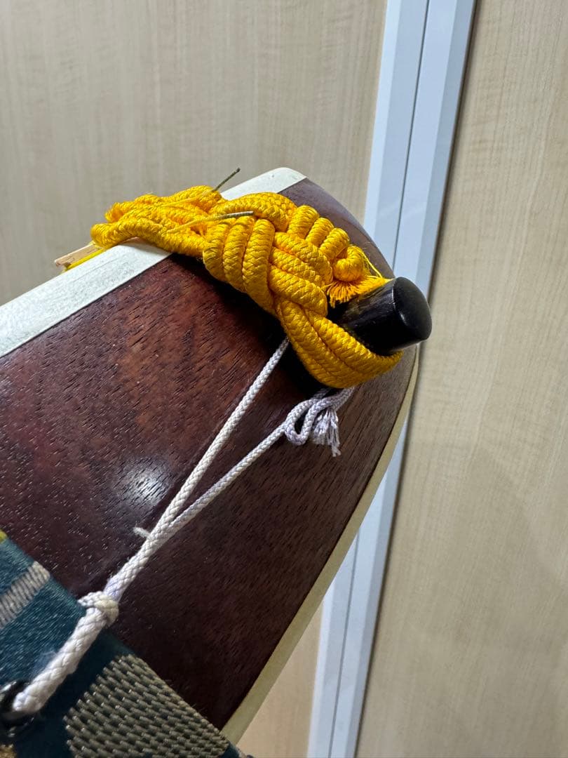 三味線 和楽器 弦楽器 紅木　紫檀　天然素材　ハードケース付き