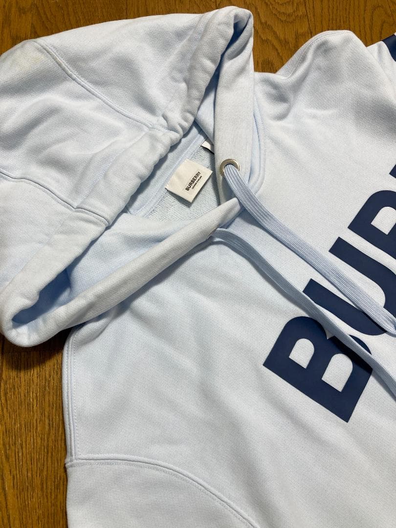 バーバリーロンドンイングランド 22AW ホースフェリープルオーバーパーカー L