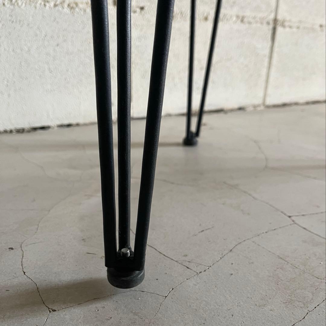 カナ　オーク無垢材　ダイニングテーブル　ラウンドテーブル　ヴィンテージ