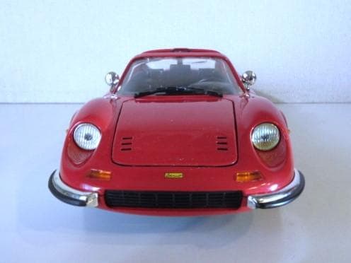 特価 Hot Wheels 1/18 フェラーリ Dino 246GTS レッド