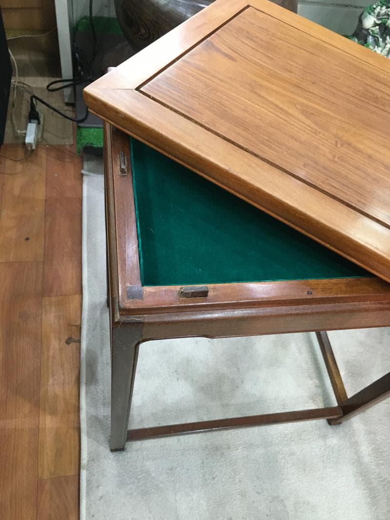 総花梨無垢！内BOX付き ネストテーブル 大