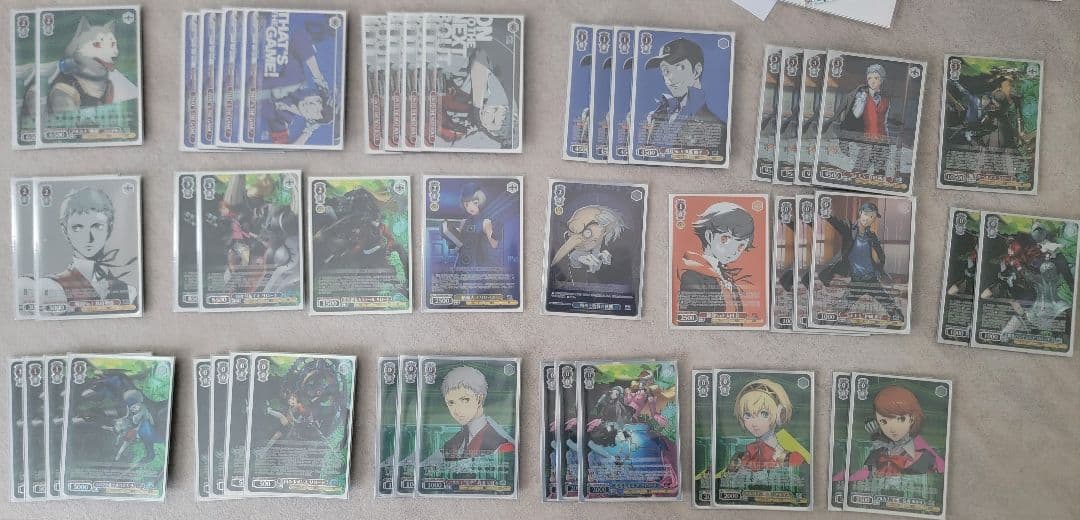 WS(ヴァイスシュヴァルツ) デッキ ペルソナ3リロード 8扉PER パーツ付き