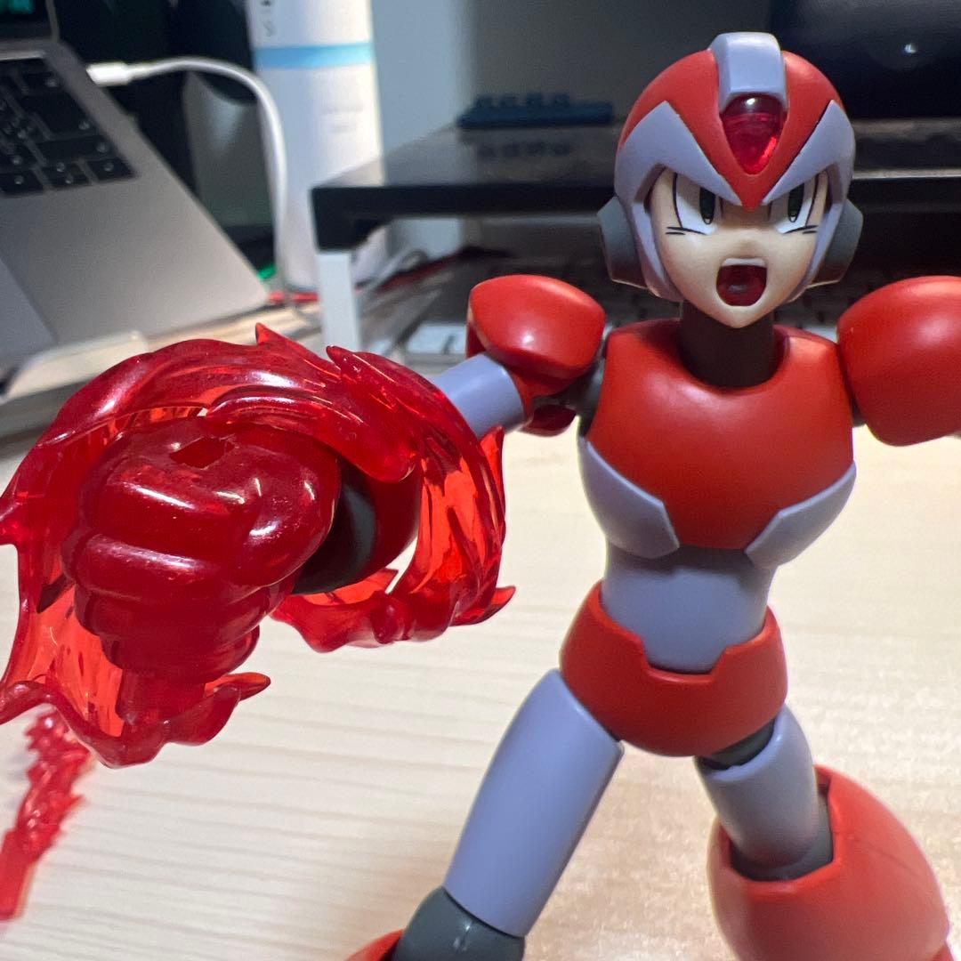 【組立済】コトブキヤ ロックマンX ライジングファイアVer. プラモデル