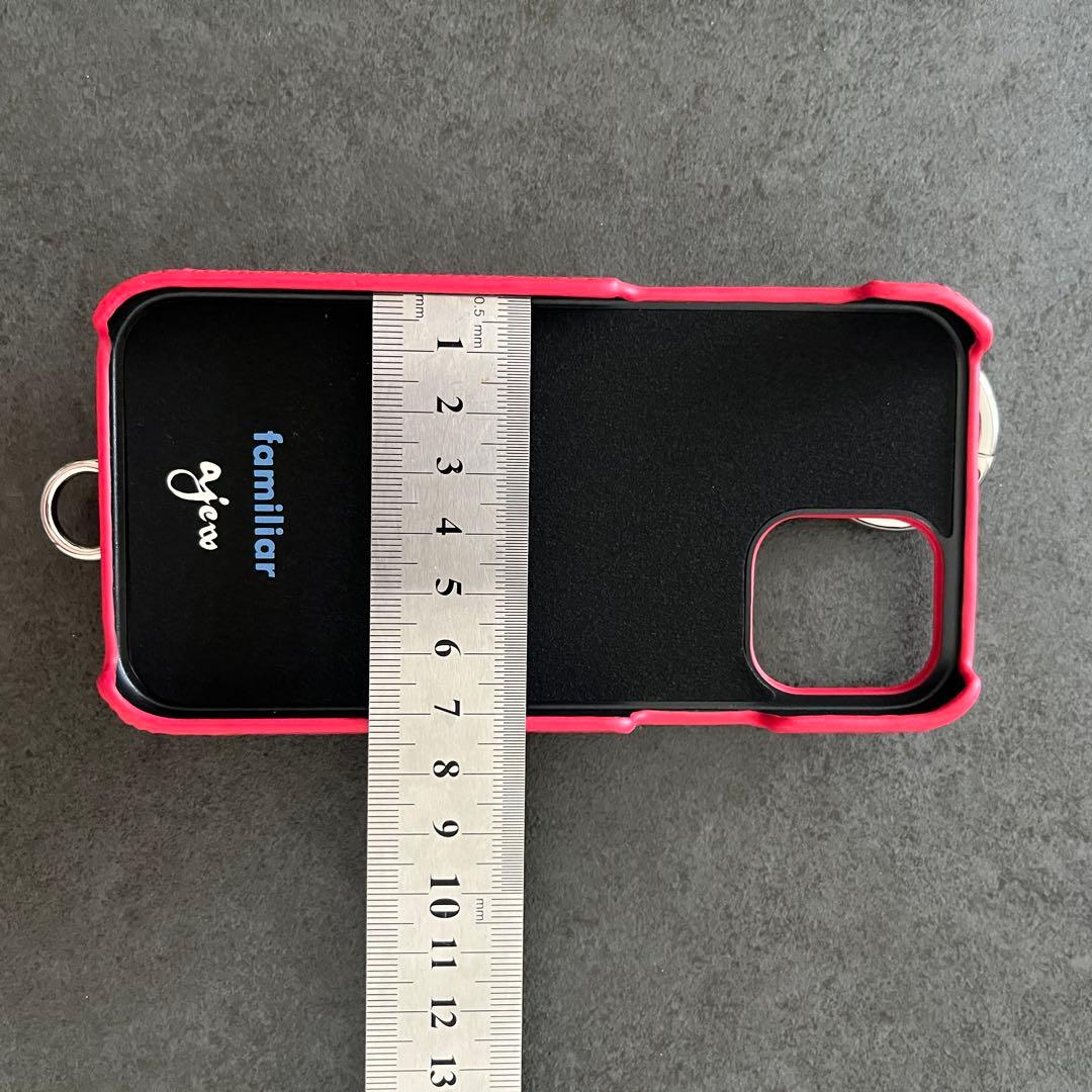 【新品未使用✨】ajew ×ファミリア マルチケース 赤