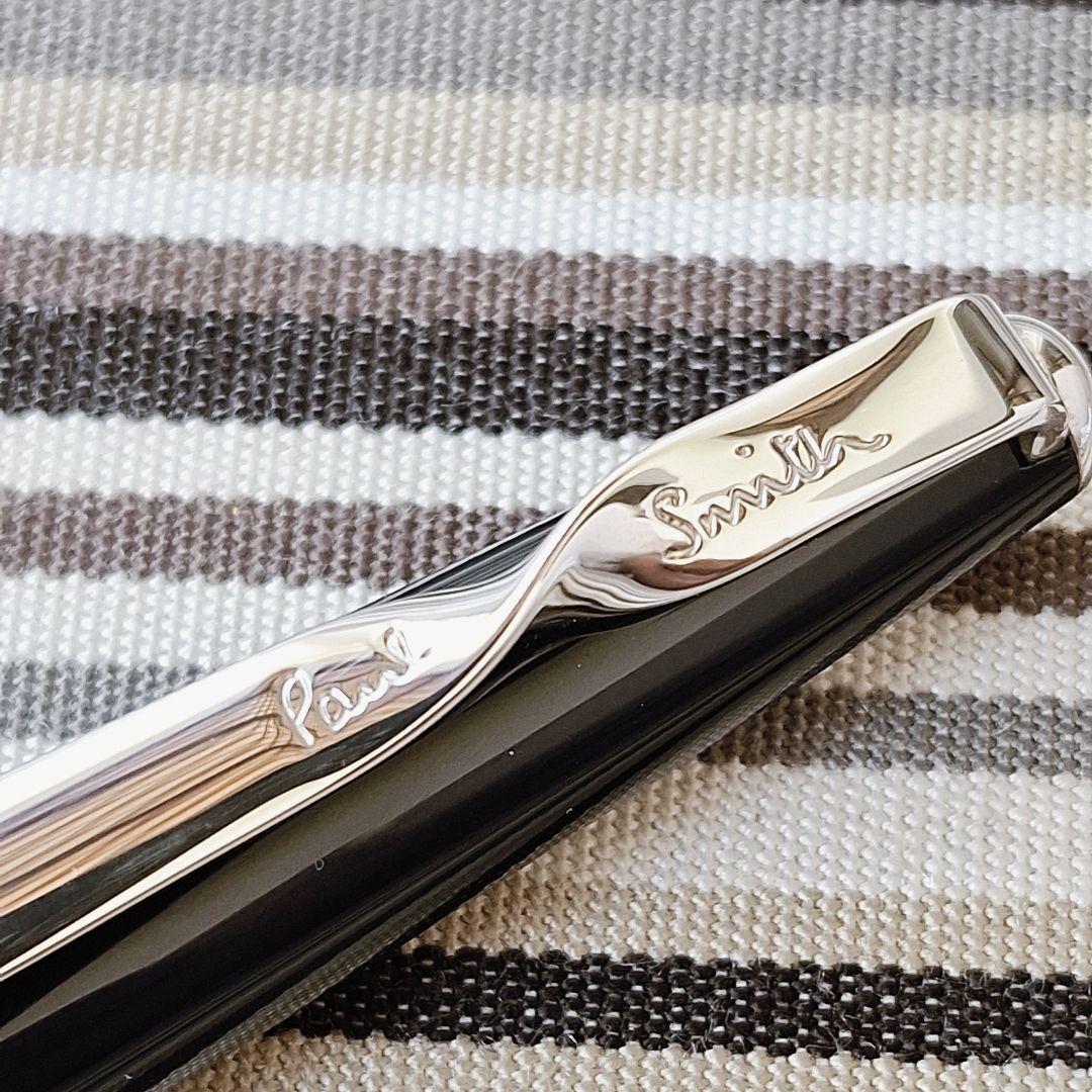 ポールスミス　チャコールグレーラッカー　万年筆　ペン先18K