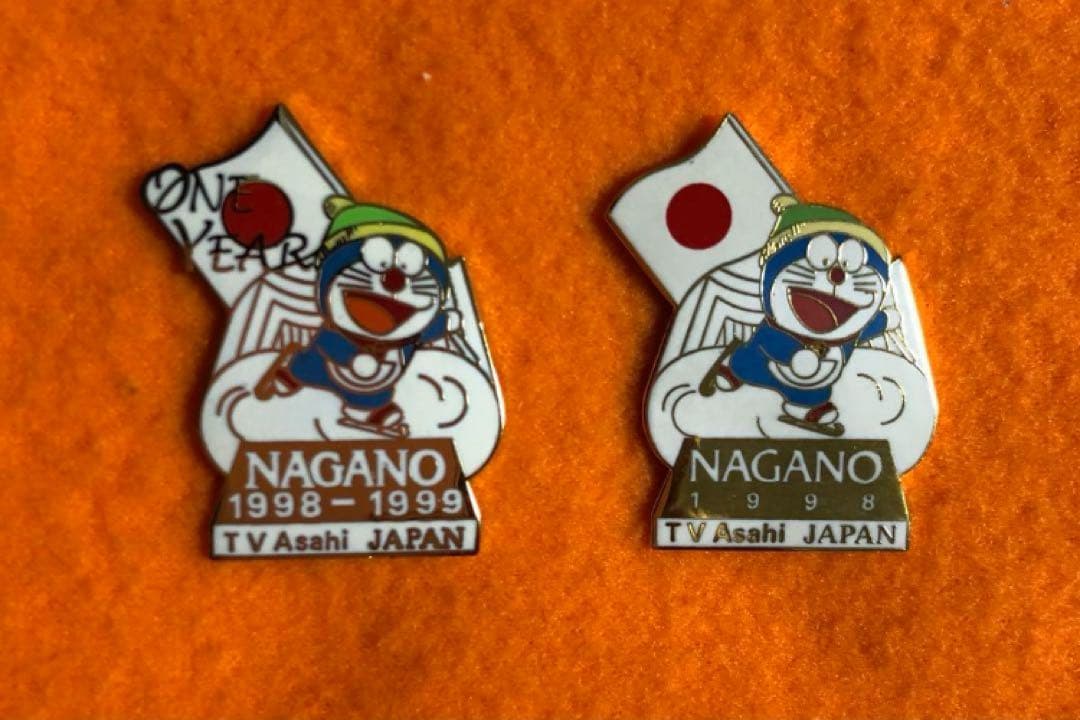 1998長野オリンピック ピンバッジ/テレビ朝日
