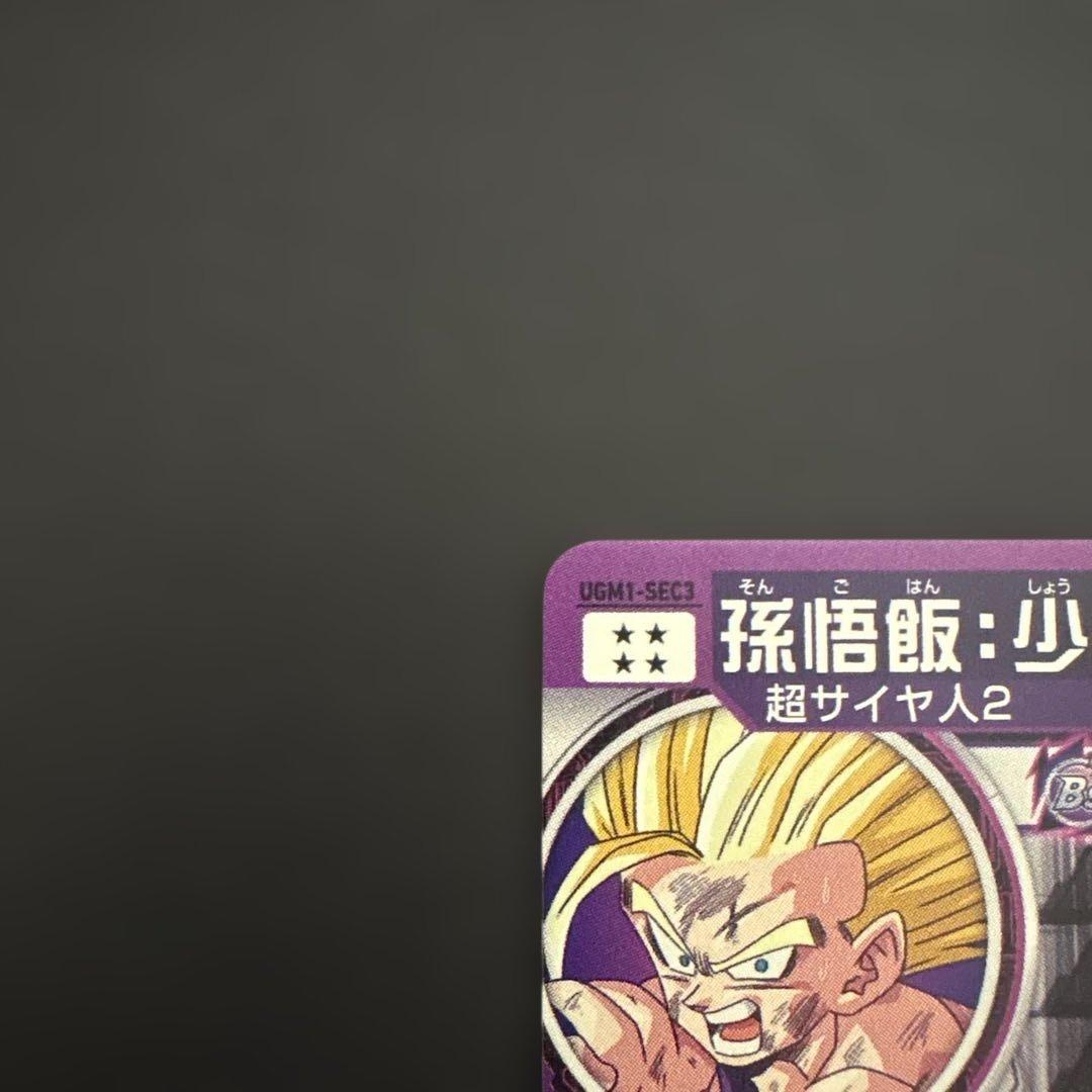 スーパードラゴンボールヒーローズ UGM1-SEC3 孫悟飯:少年期④