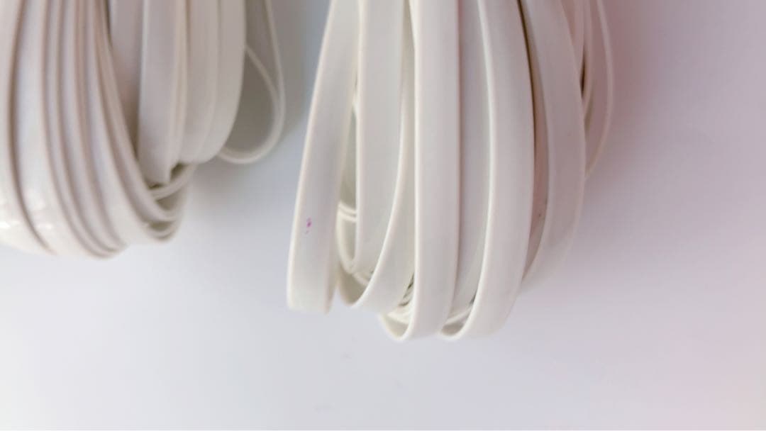 ラメルヘンテープ♡フェイクレザーホワイト♡エナメルホワイト