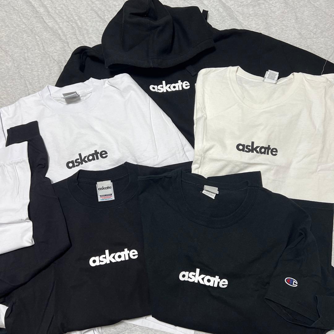 askate Tシャツとパーカー5点セット