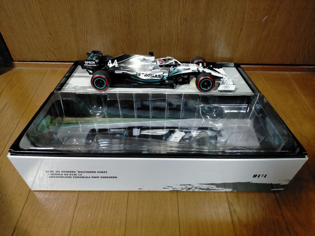 PMA 1/18 メルセデス F1 W10 ハミルトン 44 2019 ドイツ