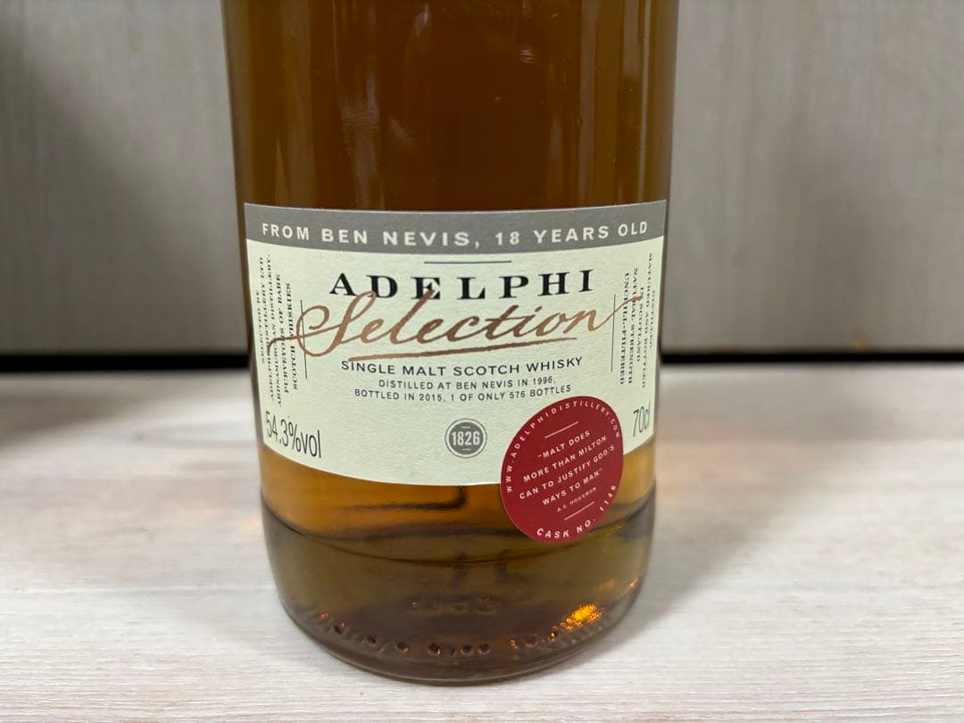 アデルフィ　ベンネヴィス　[1996]　18年