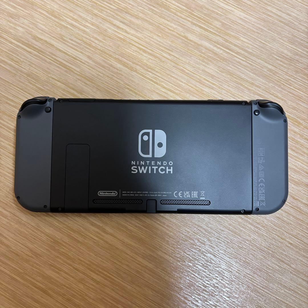 【24年製】Nintendo Switch グレー 本体 その他おまけ付き