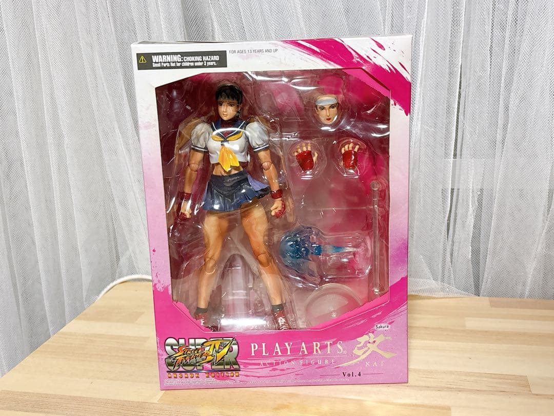 未開封　プレイアーツ改 春日野さくら Vol.4 ストリートファイターIV