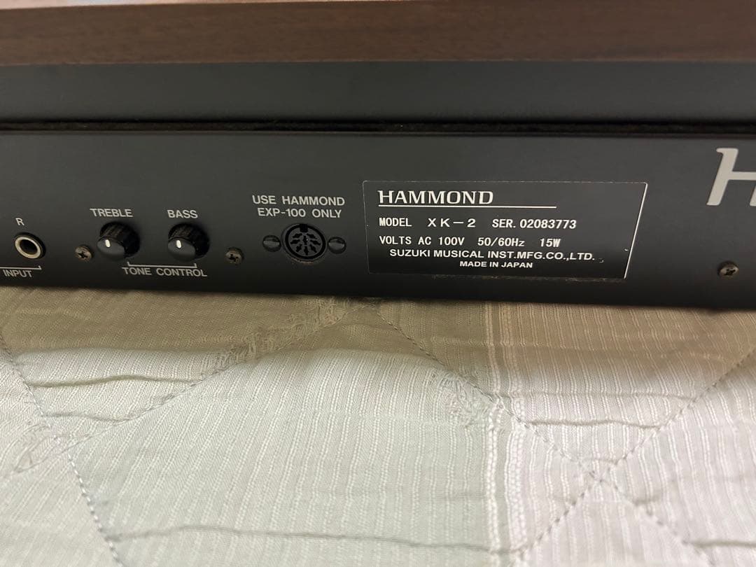 HAMMOND（ハモンド）　XK-2