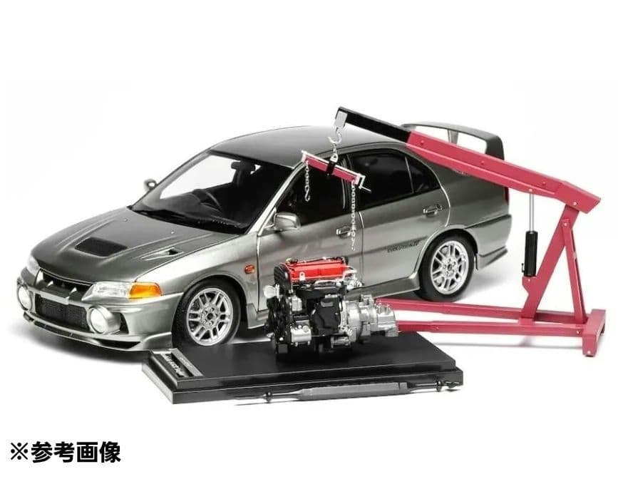 MOTORHELIX 1/18 ランサーエボリューションⅣ　ランエボⅣ シルバー