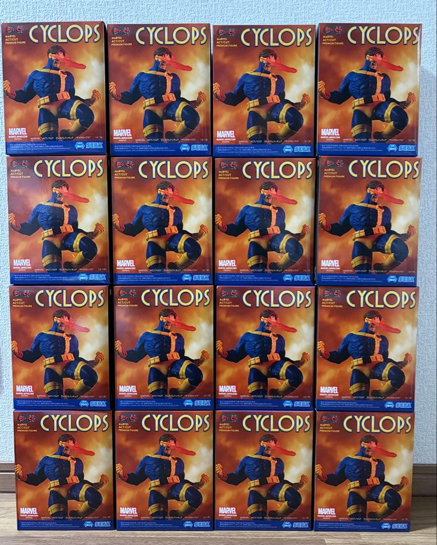 マーベルヒーローズ ACT CUT サイクロップス フィギュア サイクロプス