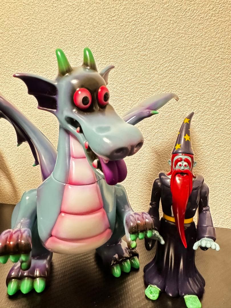 【希少100体限定】山崎若菜 ドラゴン 魔法使い ゾンビカラー ワンオフソフビ