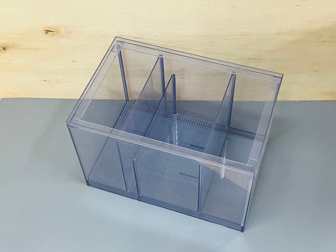 ラスト１台限定　450×300×300 OF水槽用塩ビ三層濾過槽+ウールBOX