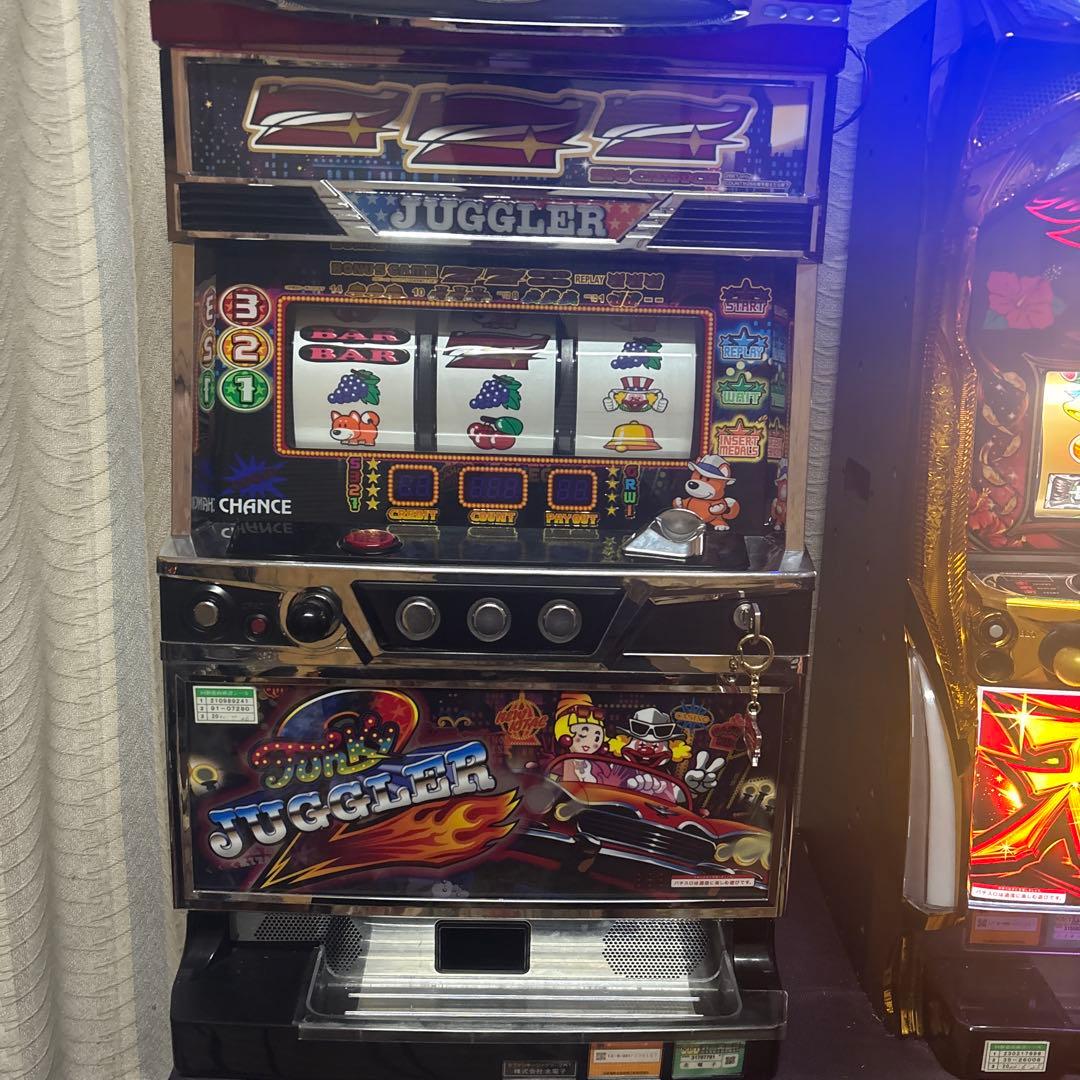 6号機 ファンキージャグラー2 実機 家庭用フルセット 値下げ交渉⭕️