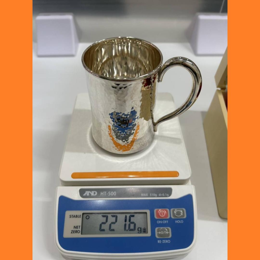 銀製　マグカップ　221.6ｇ