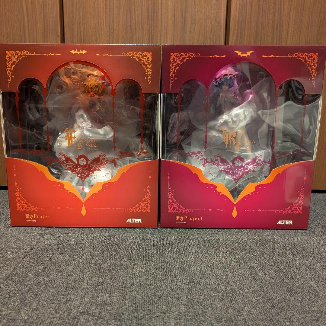 新品未開封品　ALTER 東方Project　レミリア　フランドール　フィギュア