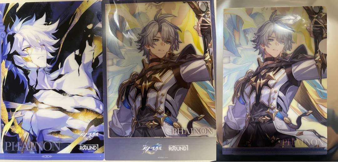 ラウンドワン 崩壊スターレイル B4プラマット　クリアファイル　ファイノン