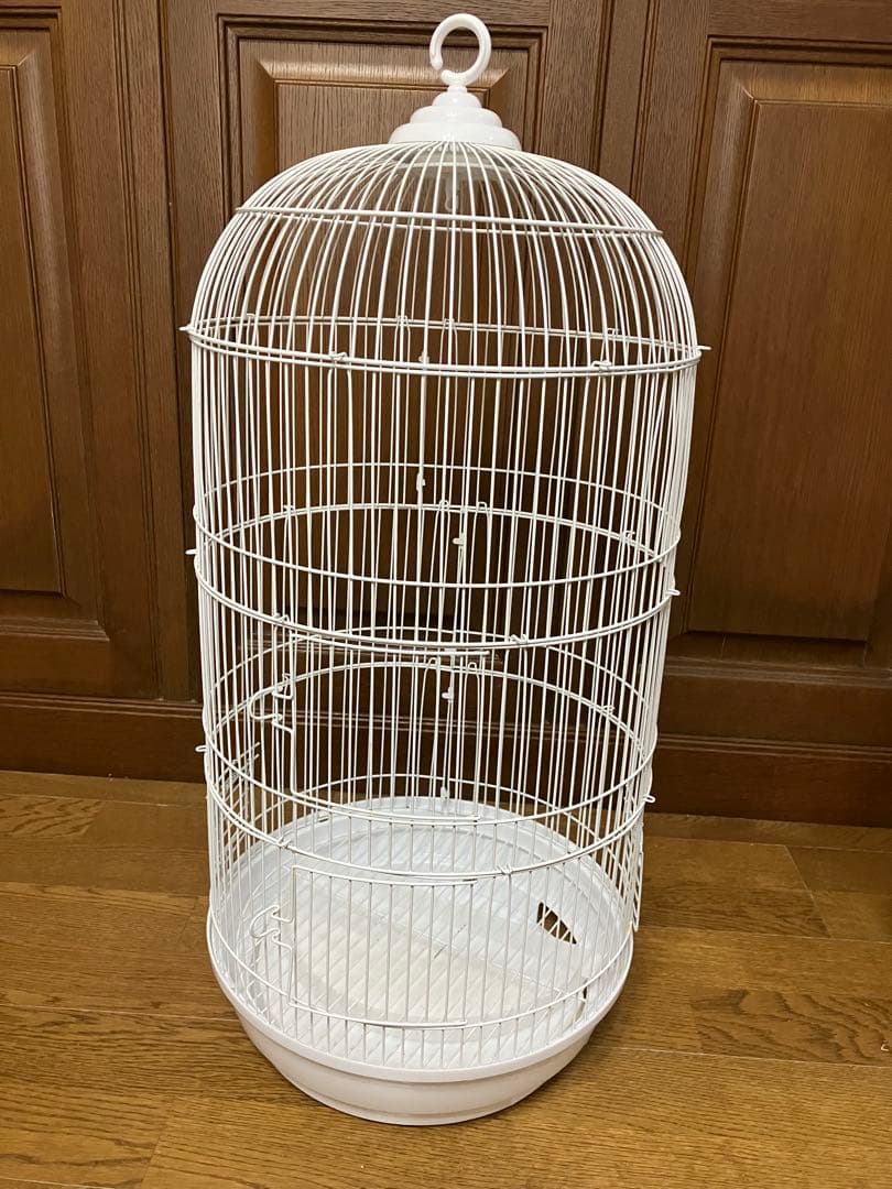 ★美品★ 鳥かご　ホワイト