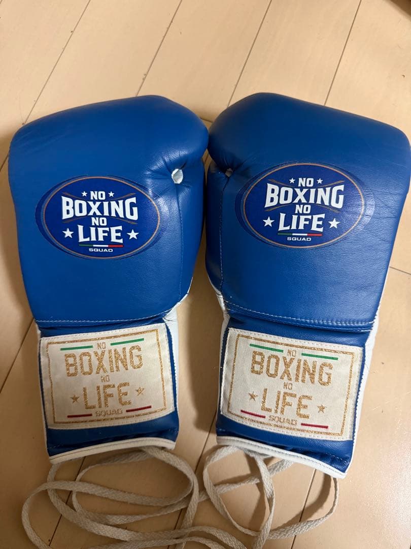 d*3様 希少！ NO BOXING NO LIFE ボクシンググローブ 14