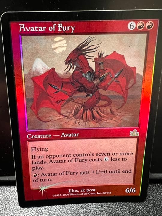 MTG 憤怒の化身 foil 英語版