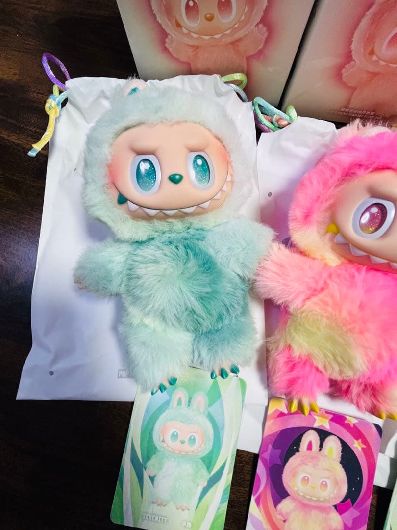 POP MART ラブブ正規品 ぬいぐるみ 3体セット　紙袋付き