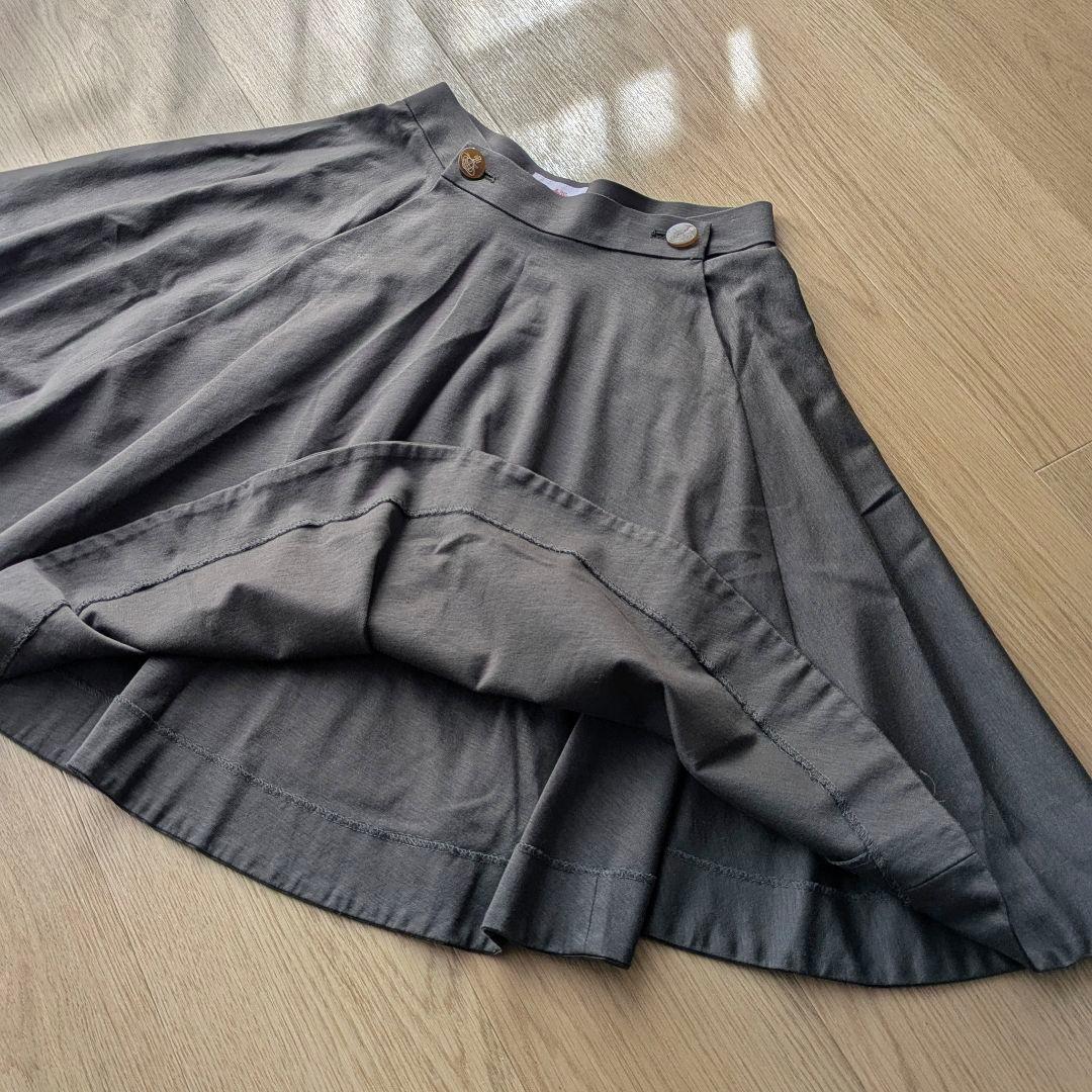 ✨美品✨ヴィヴィアンウエストウッド オーブボタン フレアスカート