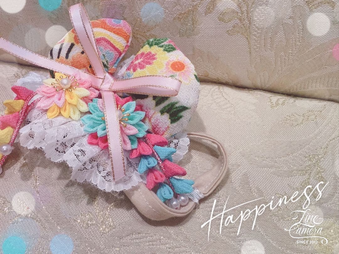 B395.pon2pan2☆オーダー☆犬お着物☆犬お引きずりお着物☆