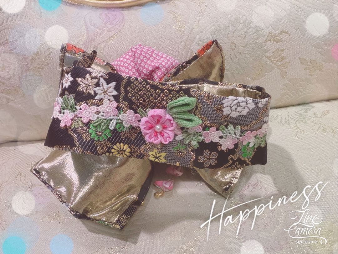 B395.pon2pan2☆オーダー☆犬お着物☆犬お引きずりお着物☆