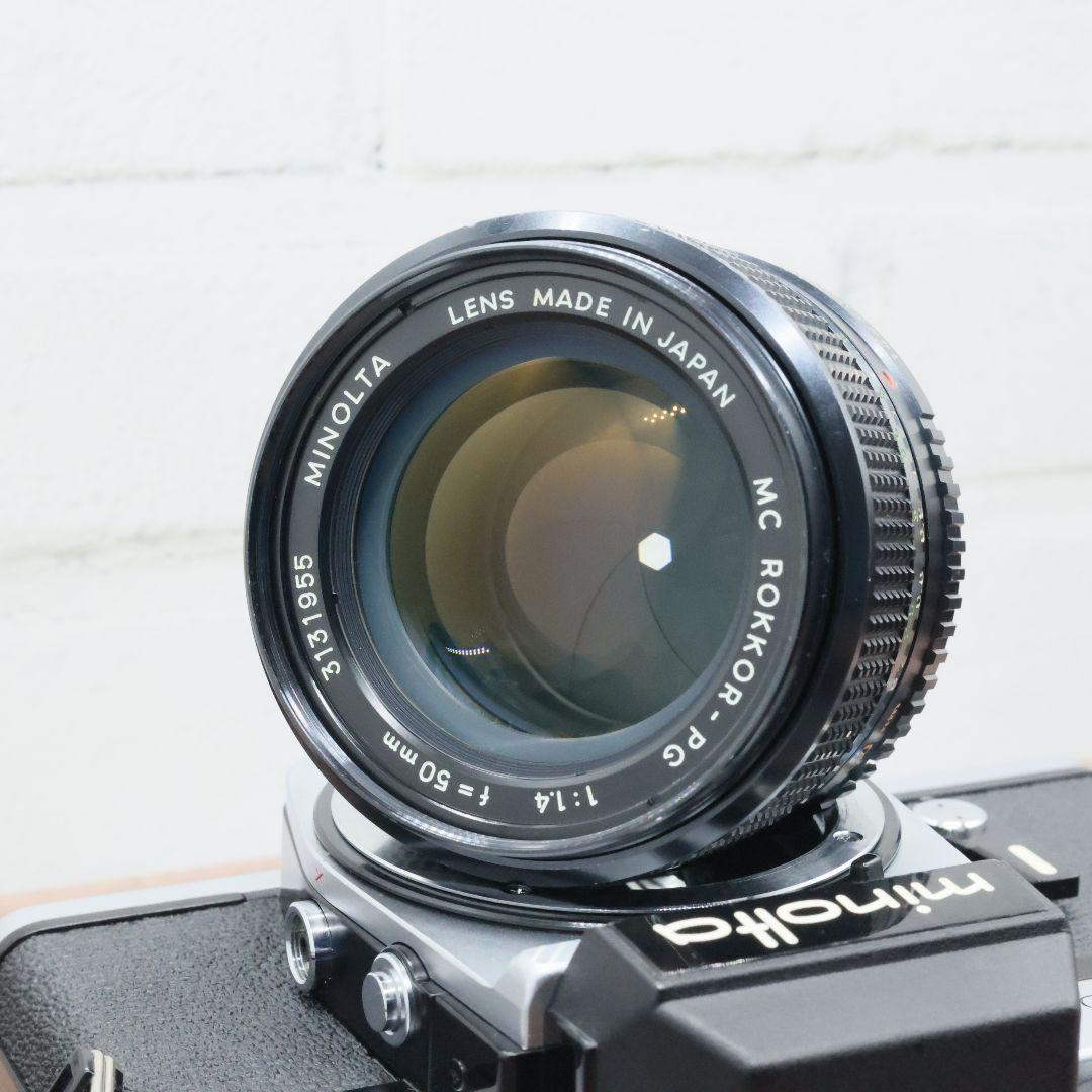【完動品】minolta XEb /MC ROKKOR-PG 50mm F1.4