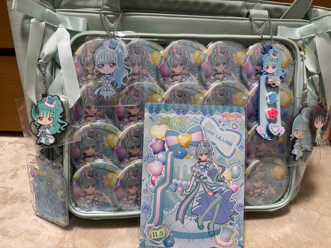 キュアリリアン バースデー 痛バセット アミリティーリボンタンバリン