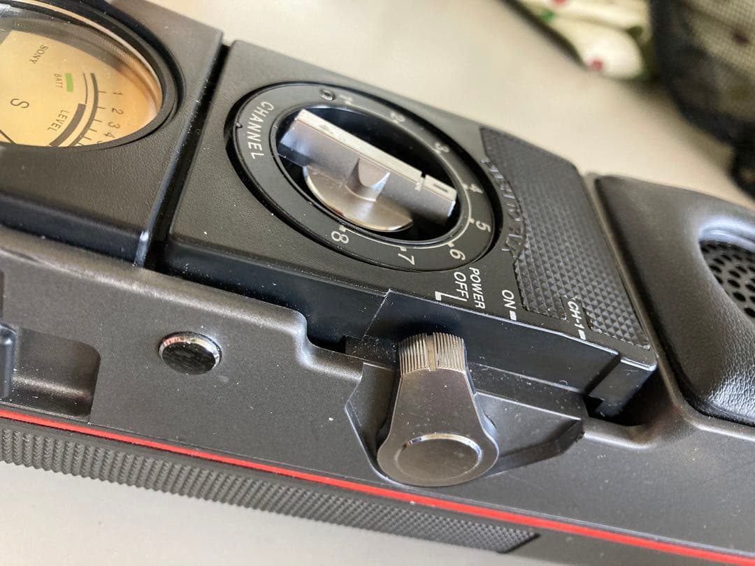 【昭和レトロ　昭和56年4月】SONY トランシーバー スピーカー搭載