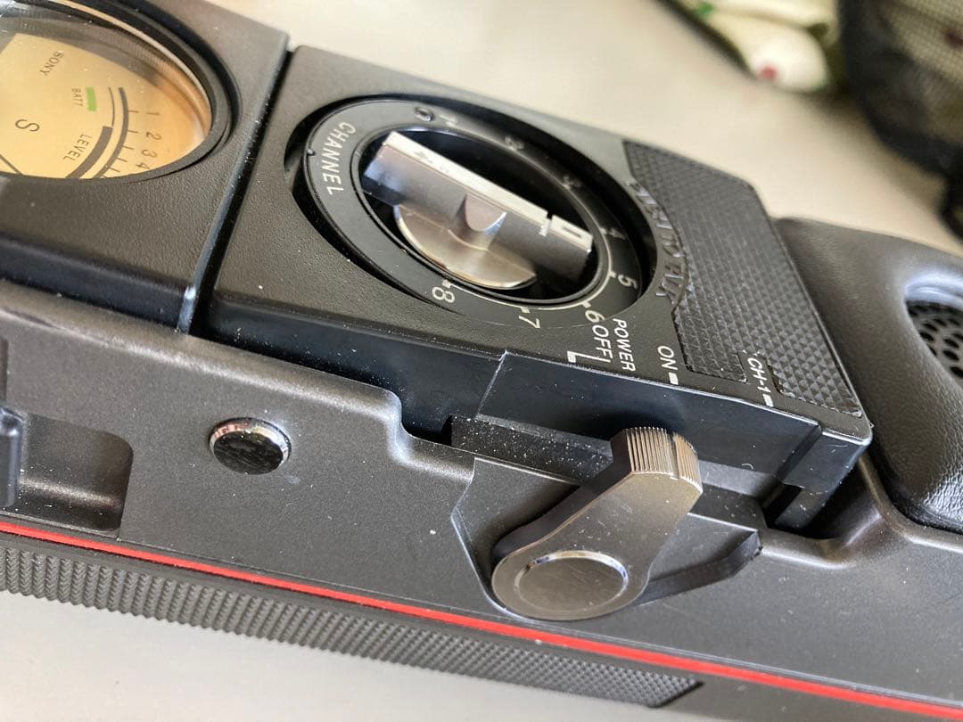 【昭和レトロ　昭和56年4月】SONY トランシーバー スピーカー搭載