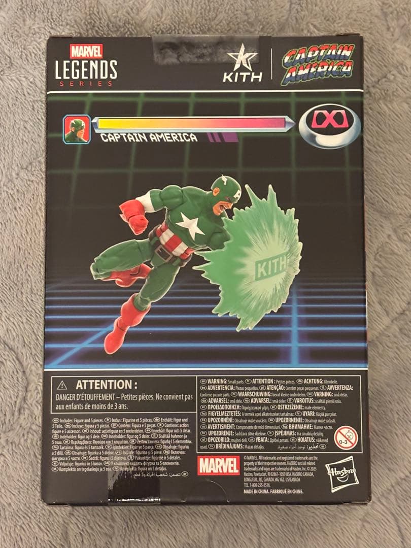 KITH マーベル カプコン フィギュア キャプテンアメリカ Marvel Ca