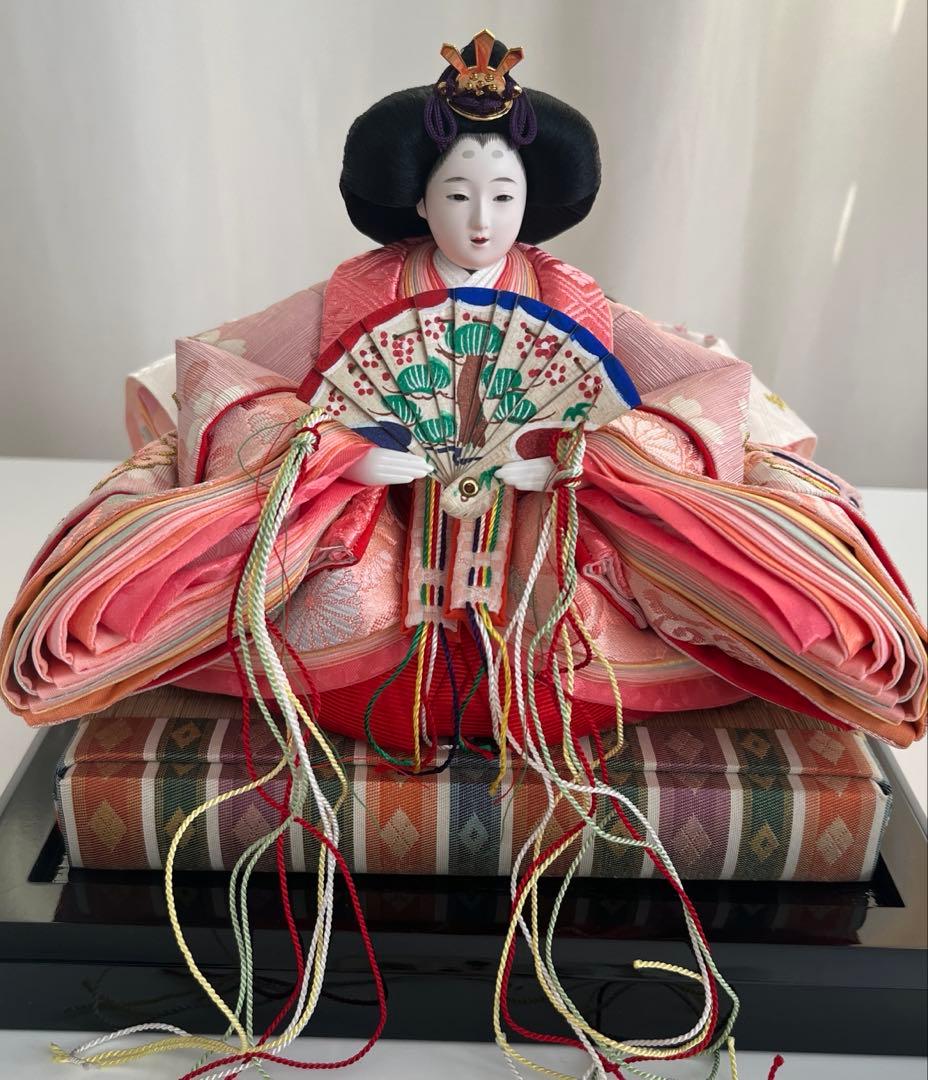 親王飾り　吉徳大光　吉徳監修　京都西陣伝統裂地