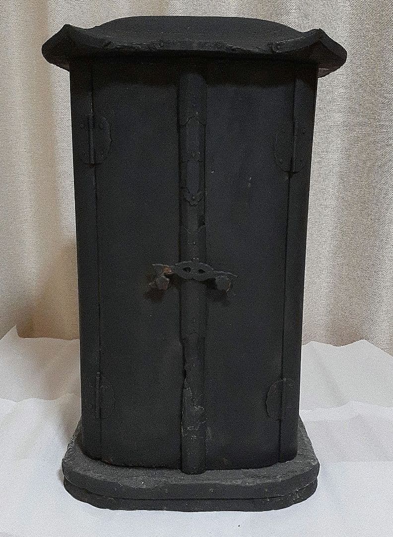 極逸品　鎌倉時代　六臂弁財天　仏像　厨子