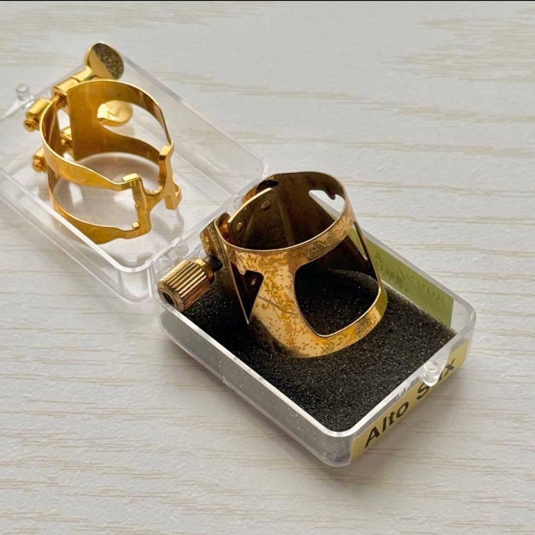 売り切り価格⚠️アルトサックス✨️リガチャー・マウスピース✨️4つset❣️