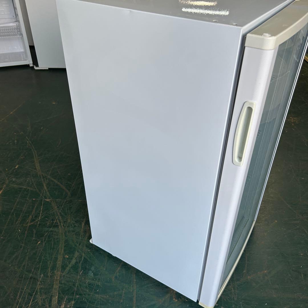 151業務用 冷蔵ショーケース オフィスコンビニ XW-105 左右開き 小型