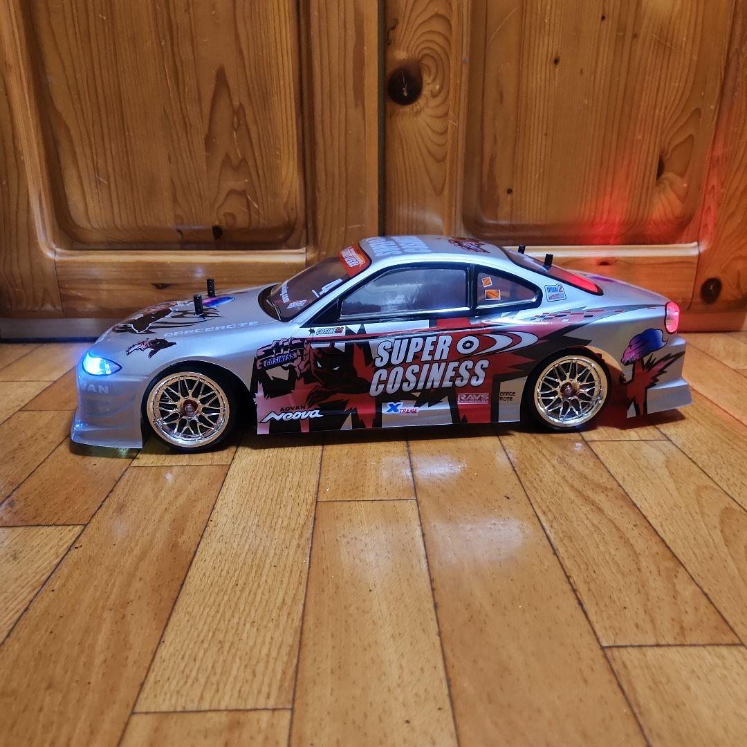 タミヤ ドリフト ラジコン フルセット　TT01　シルビア　ボディ　②　tt02