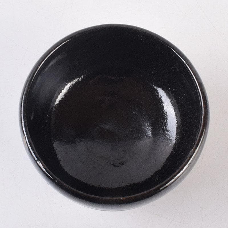 茶道具　楽吉左衛門作　黒楽茶碗　時代箱　V　R8890