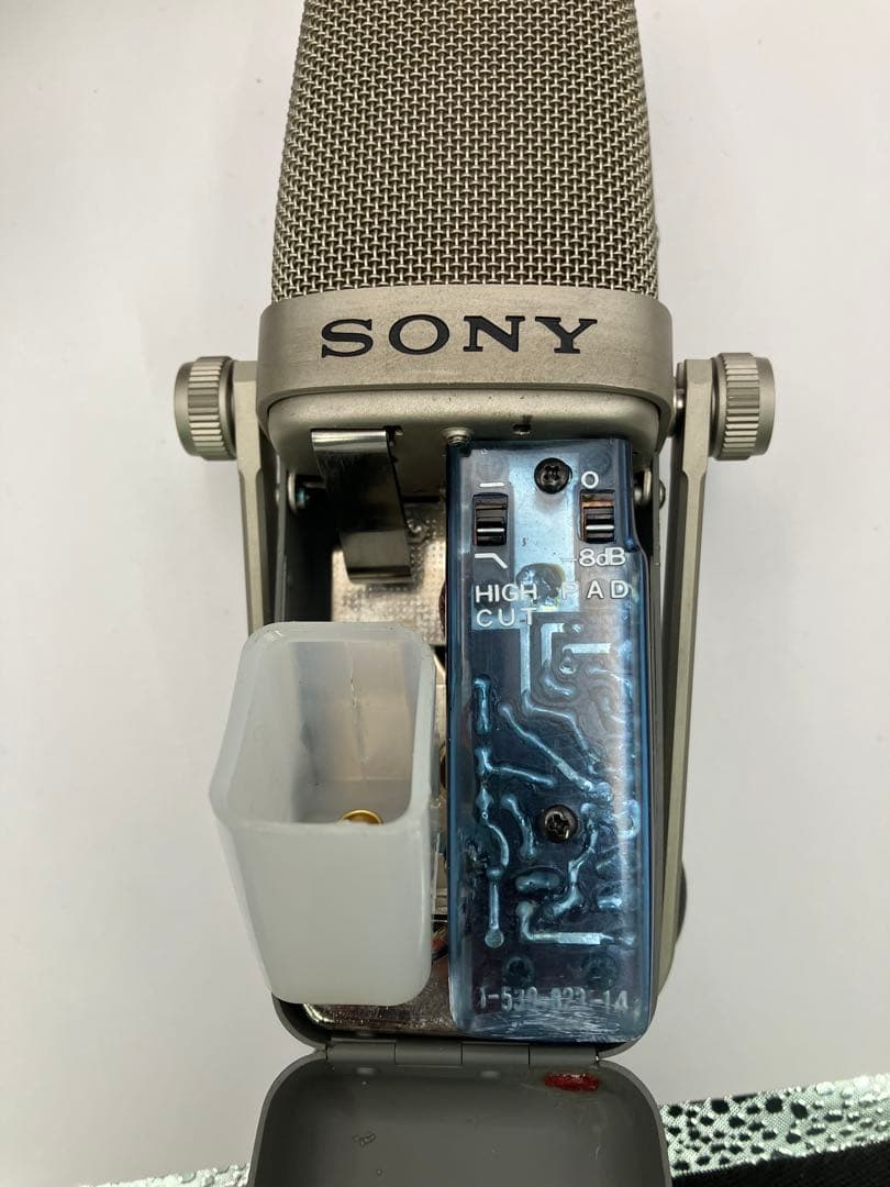 SONY C-38B ケース付属　漫才マイク　コンデンサーマイク　Y-②