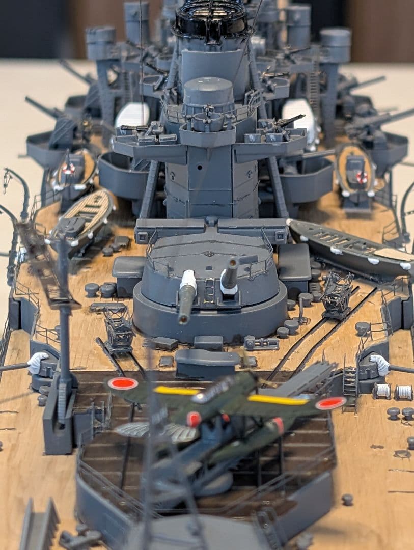 旧 日本海軍 高速戦艦 榛名 1/350