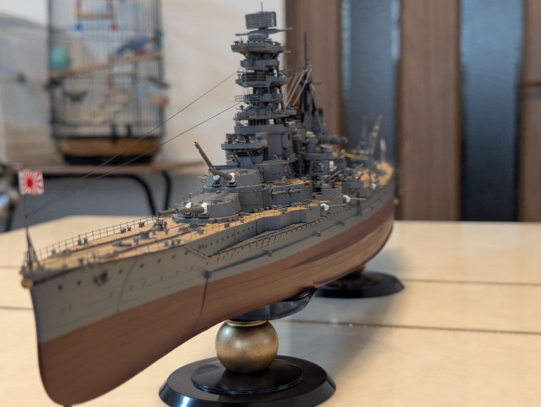 旧 日本海軍 高速戦艦 榛名 1/350