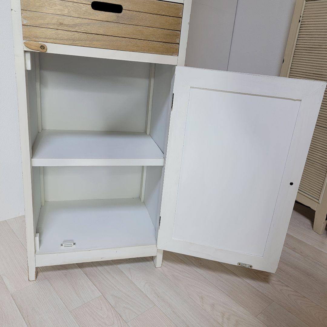 天然木トールキャビネット 45×35×150(cm)